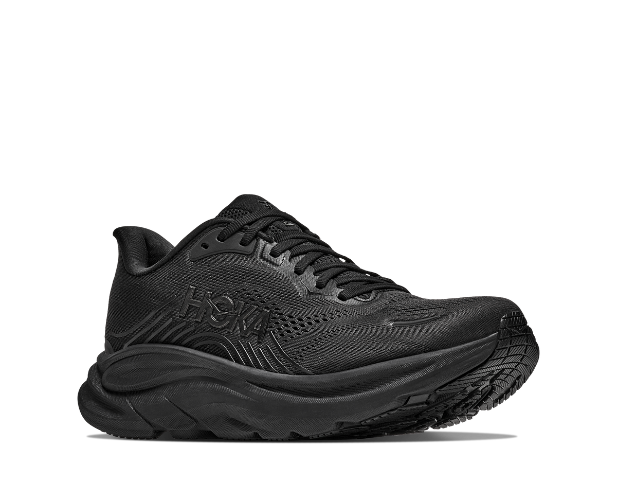 Men's Clifton 11 Wide - BLACK / BLACK