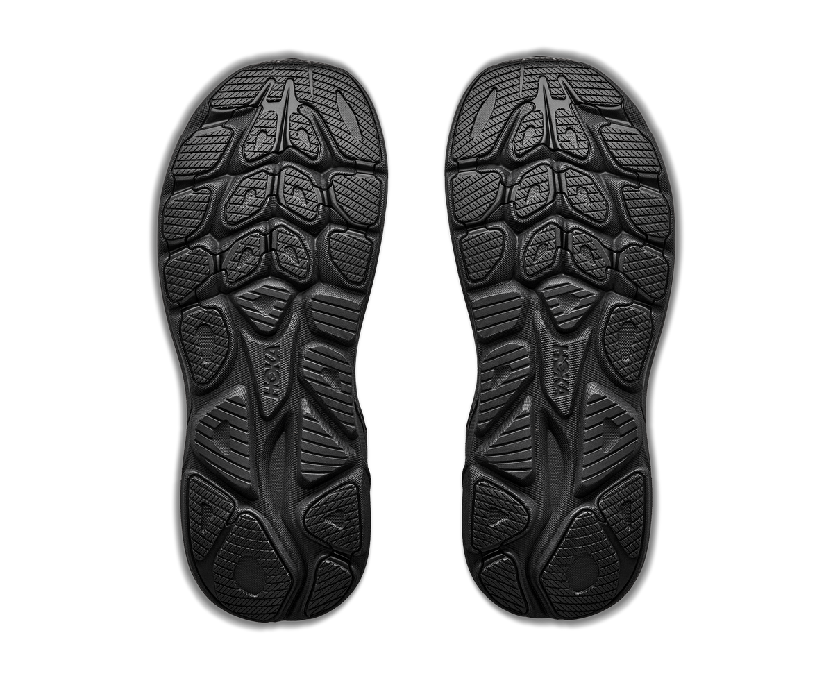 Men's Clifton 11 Wide - BLACK / BLACK