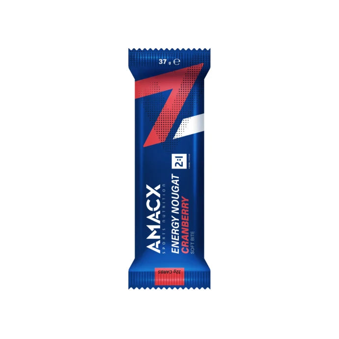 Amacx Energy Nougat Bar - CRANBERRY