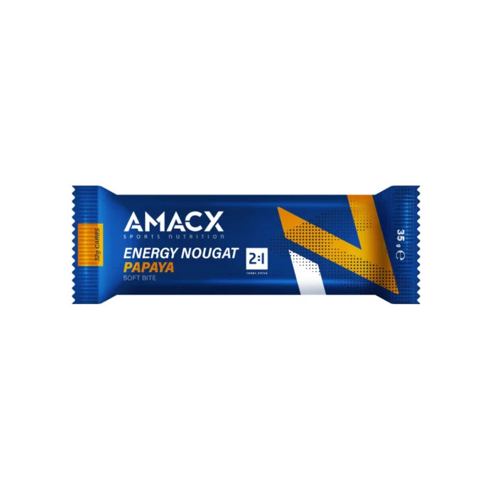 Amacx Energy Nougat Bar - PAPAYA
