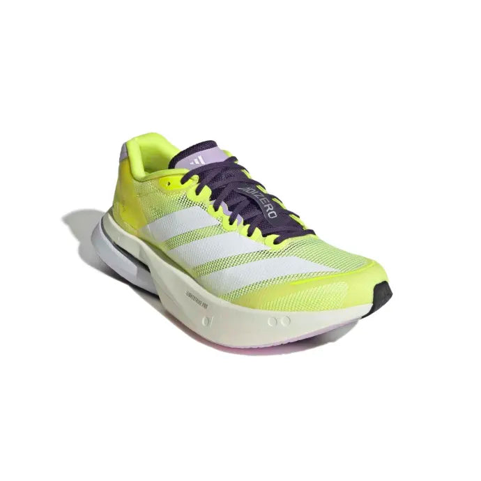 Women's Adizero Boston 13 - solar yellow/ftwr white/powder plum