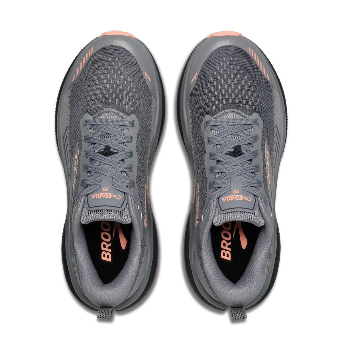 Women's Cascadia 20 - Grey/Grey/Peach