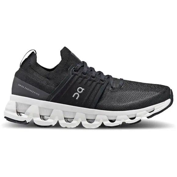 ON Women&#39;s CloudSwift 3.0 Road Running Shoes - Black-On