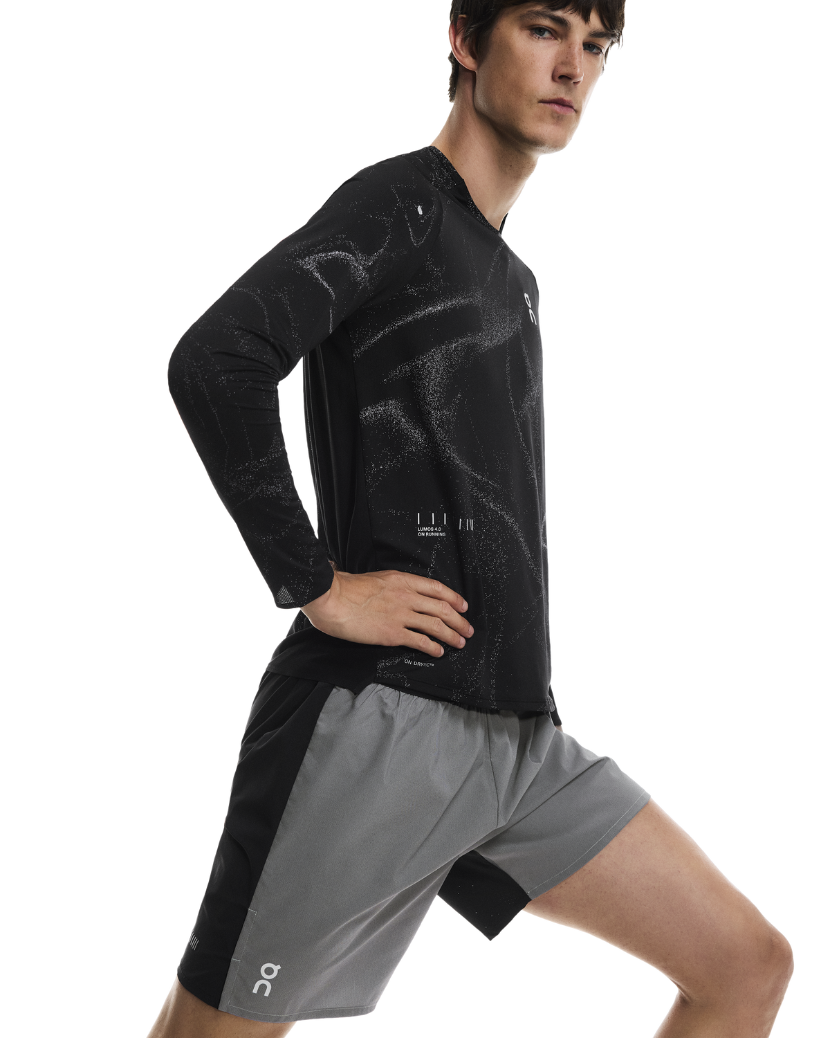 ON Performance Shorts Lumos Eclipse|Black