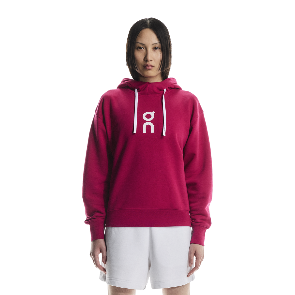 ON Club Hoodie 1.0 Grenadine