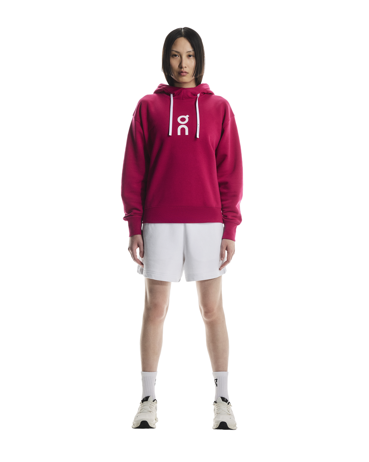 ON Club Hoodie 1.0 Grenadine