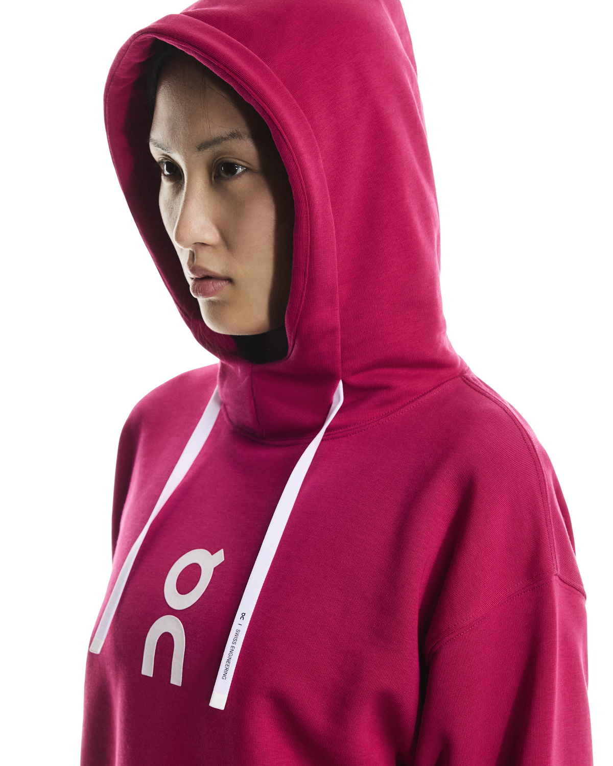 ON Club Hoodie 1.0 Grenadine