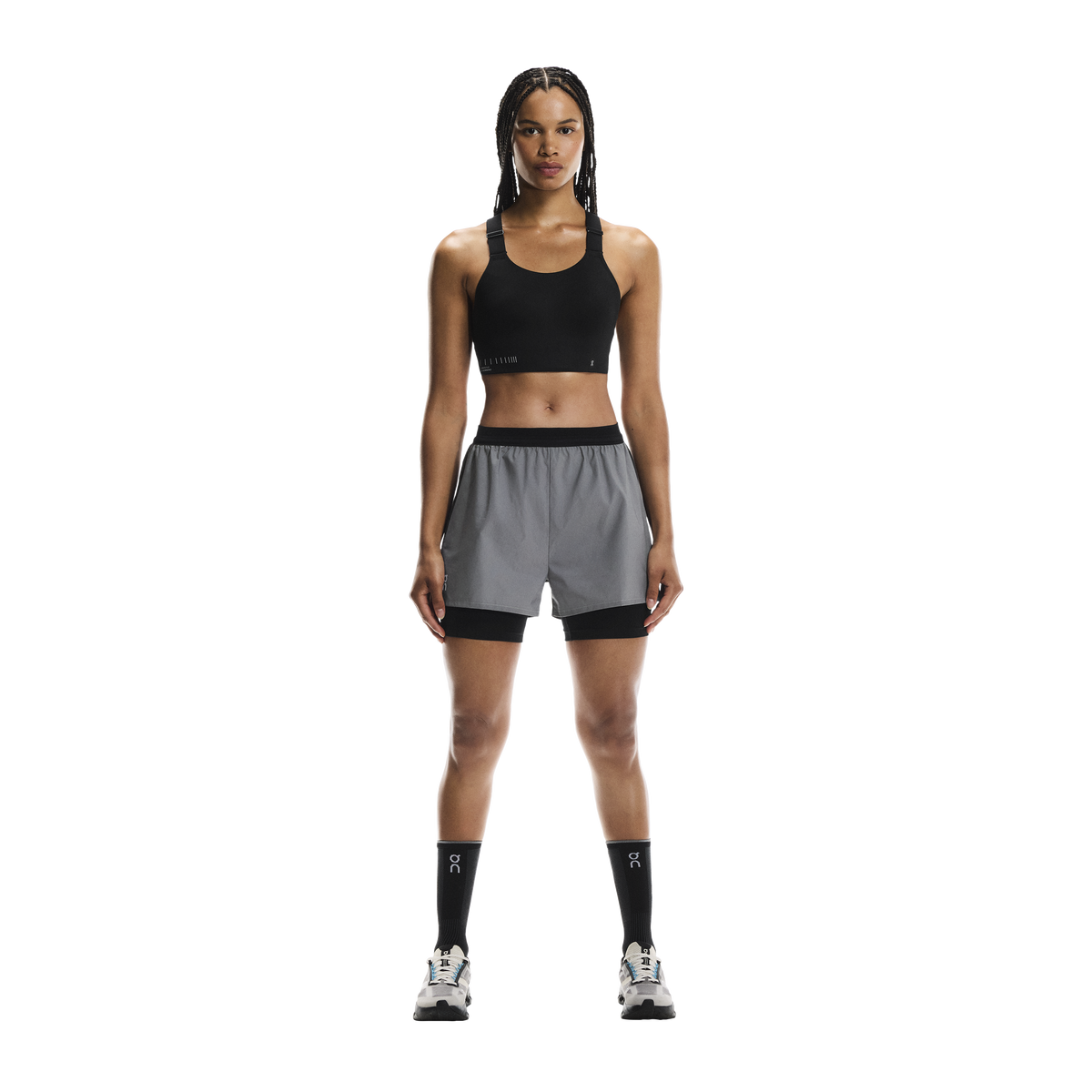 ON Performance Shorts Lumos Eclipse|Black