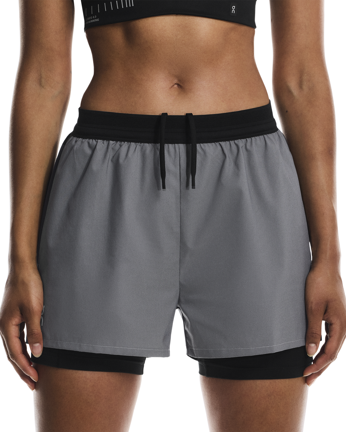ON Performance Shorts Lumos Eclipse|Black