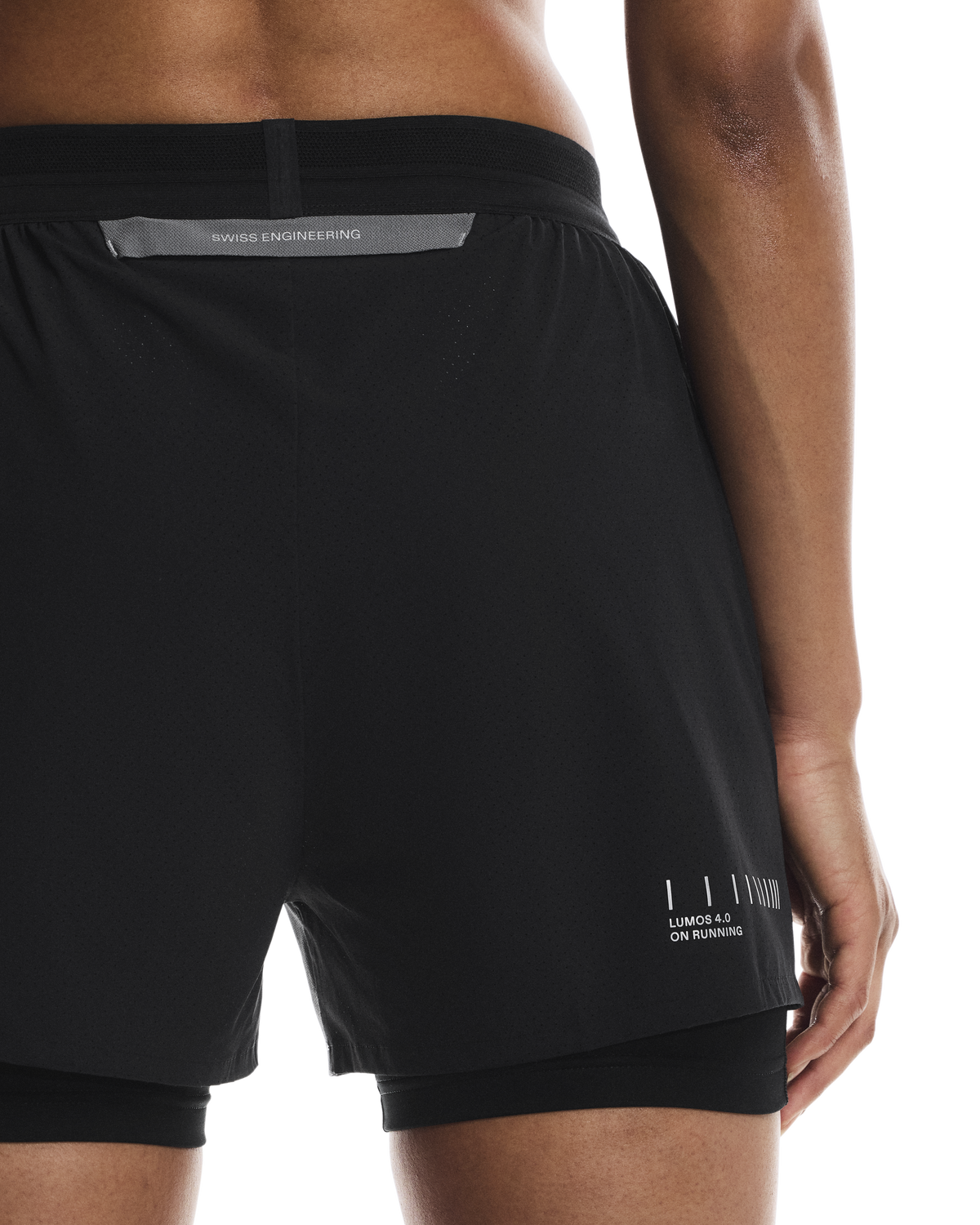 ON Performance Shorts Lumos Eclipse|Black