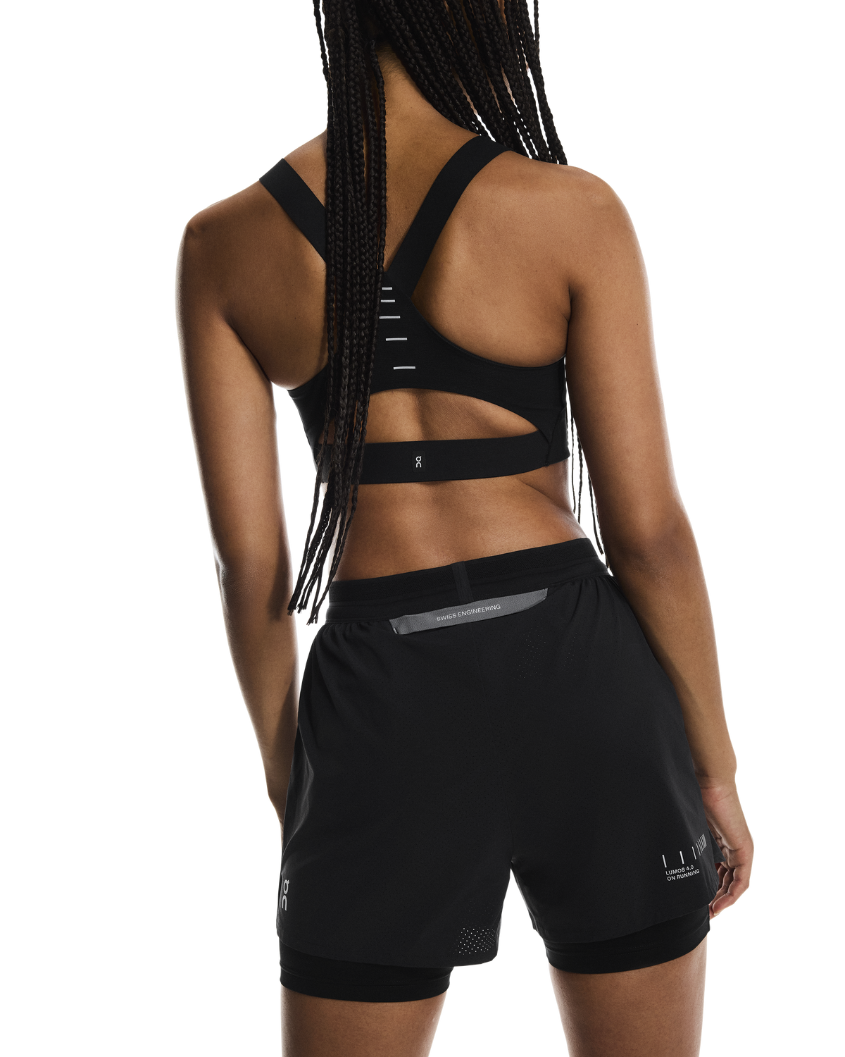 ON Performance Shorts Lumos Eclipse|Black