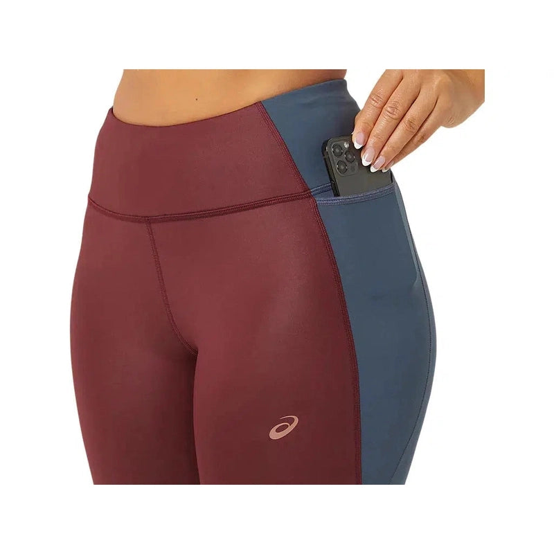 ASICS WOMENS NAGINO RUN TIGHT - PORT ROYAL/TARMAC-Asics