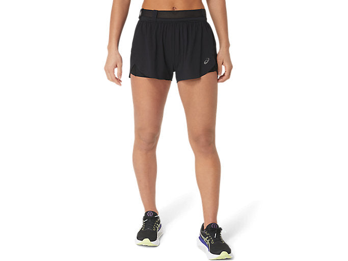 WOMEN&#39;S METARUN SPLIT SHORT