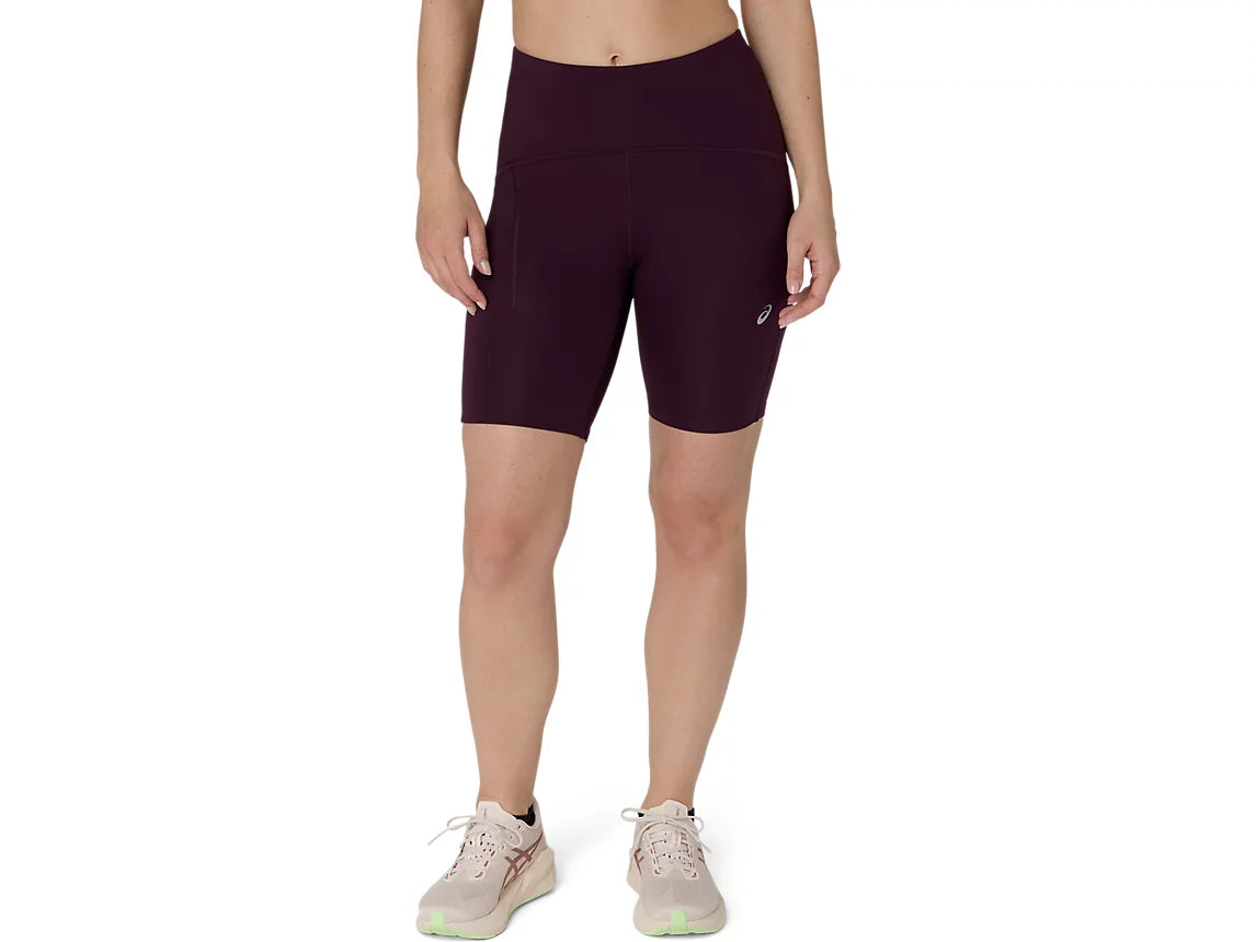 Women's ROAD HIGH WAIST 8IN SPRINTER - DARK AUBERGINE