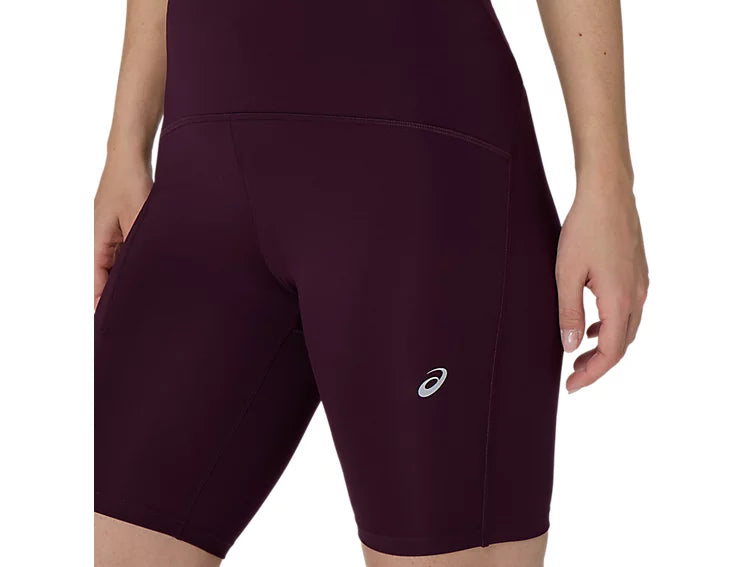 Women's ROAD HIGH WAIST 8IN SPRINTER - DARK AUBERGINE