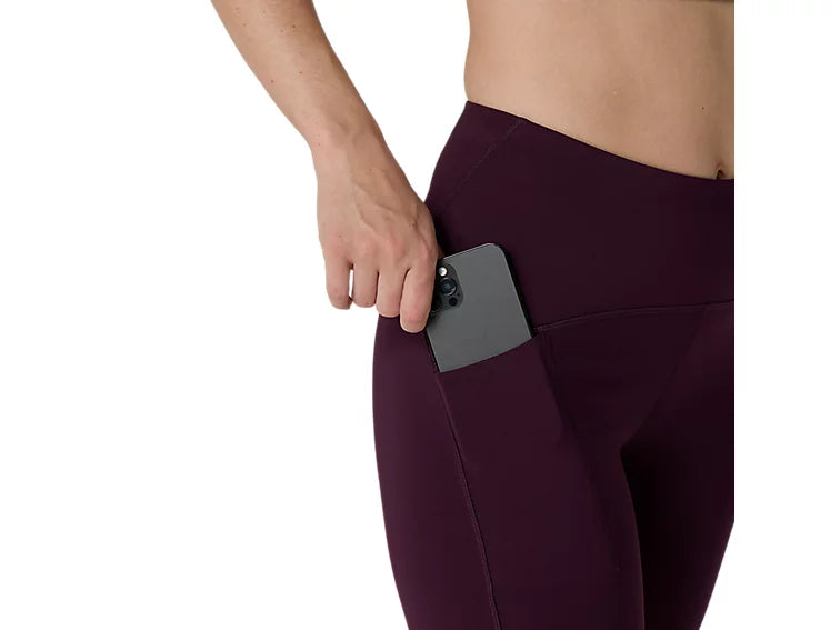 Women's ROAD HIGH WAIST 8IN SPRINTER - DARK AUBERGINE