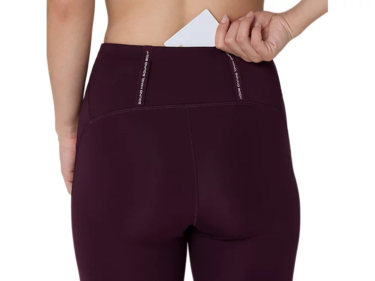 Women's ROAD HIGH WAIST 8IN SPRINTER - DARK AUBERGINE