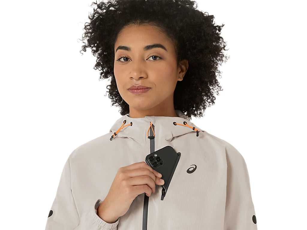 Women's FUJITRAIL ELITE WATERPROOF JACKET - PERFORMANCE BLACK