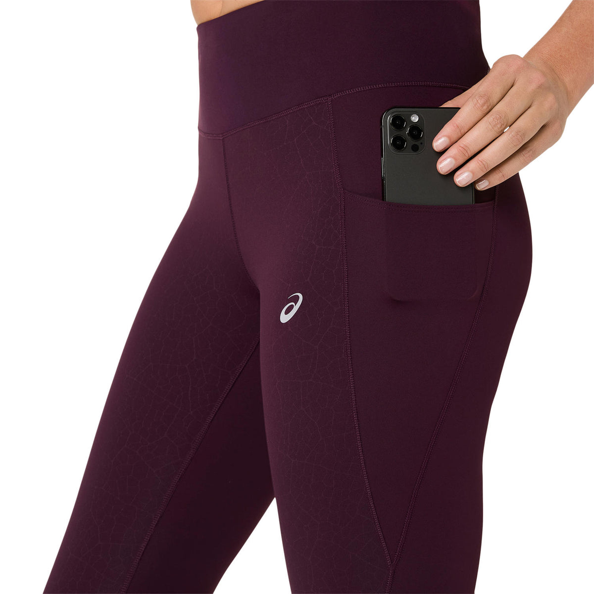 Women's NAGINO RUN TIGHT - DARK AUBERGINE