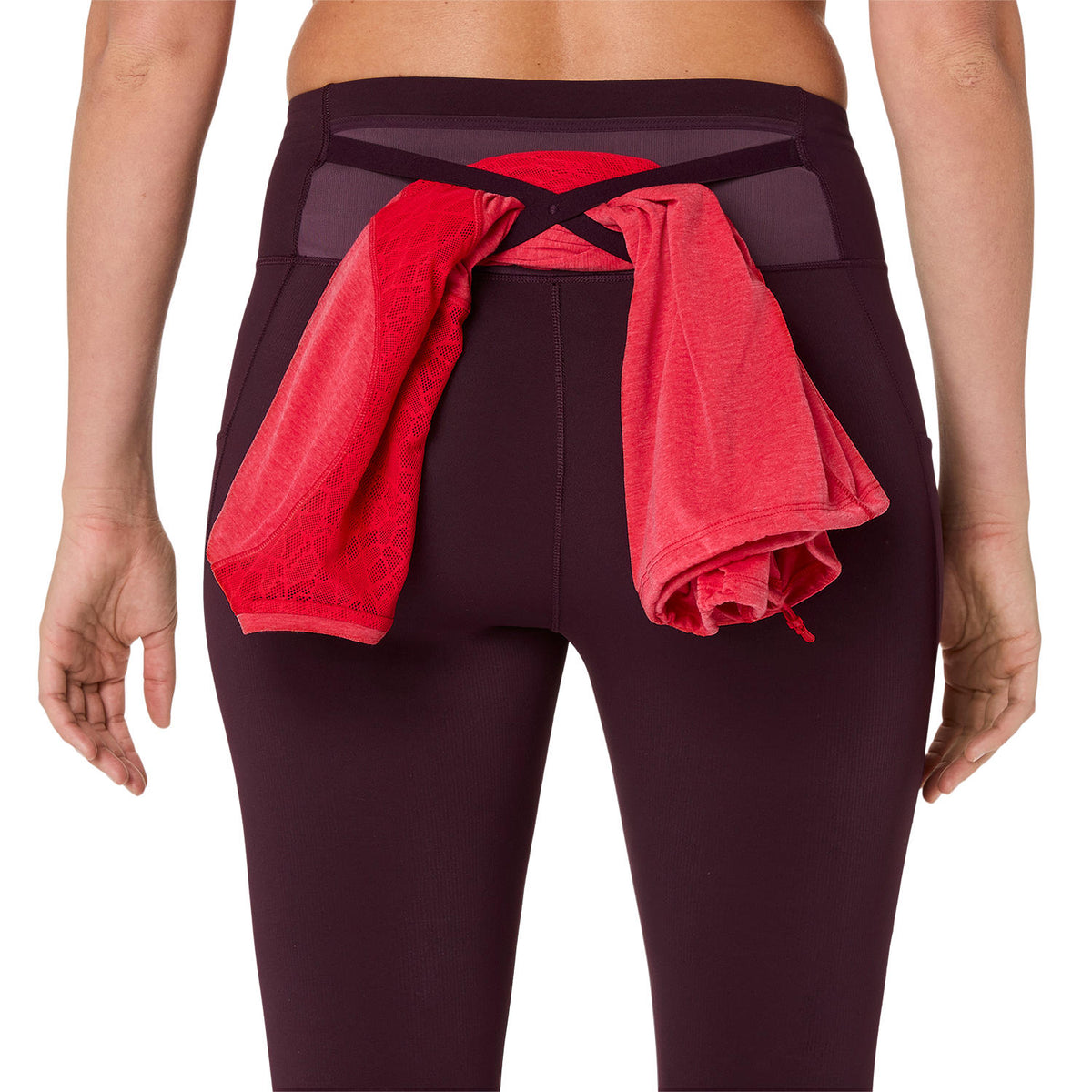 Women's NAGINO RUN TIGHT - DARK AUBERGINE