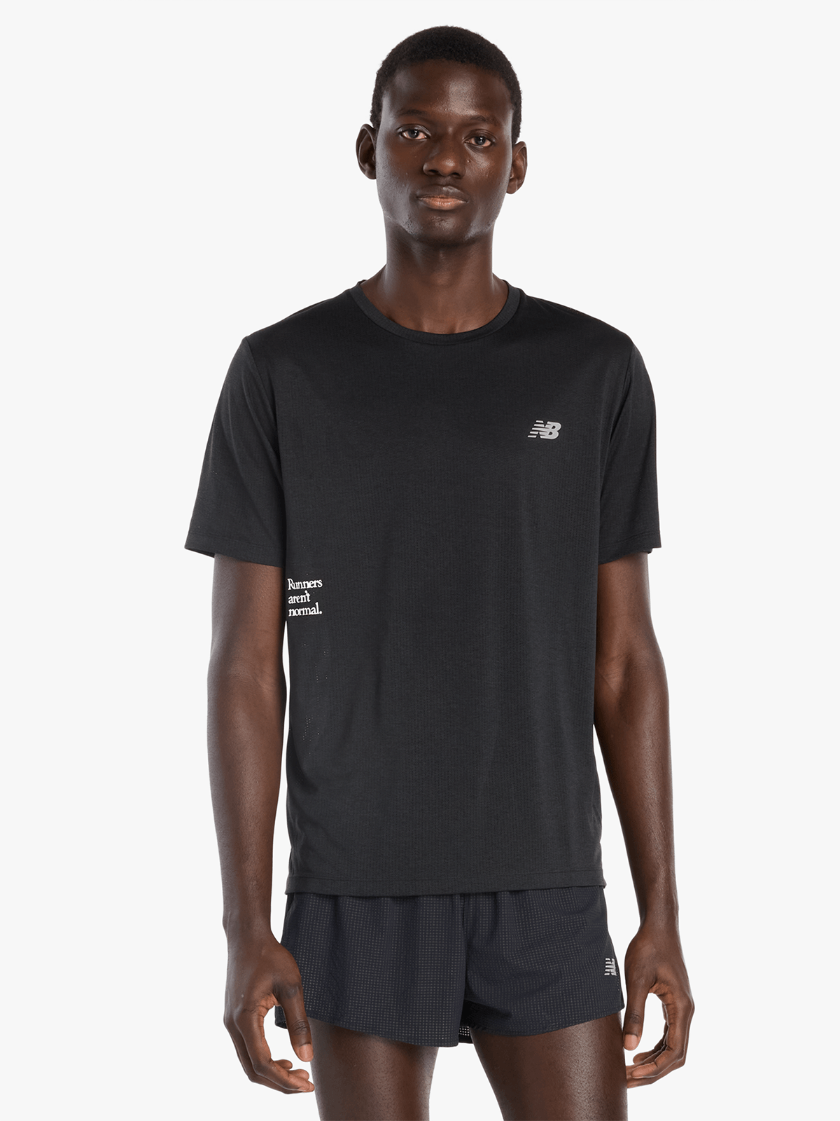 NB ATHLETICS SS GRAPHIC 2025 - Black