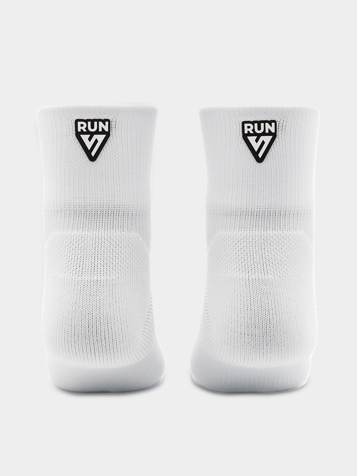 Versus White Running Quarter Socks