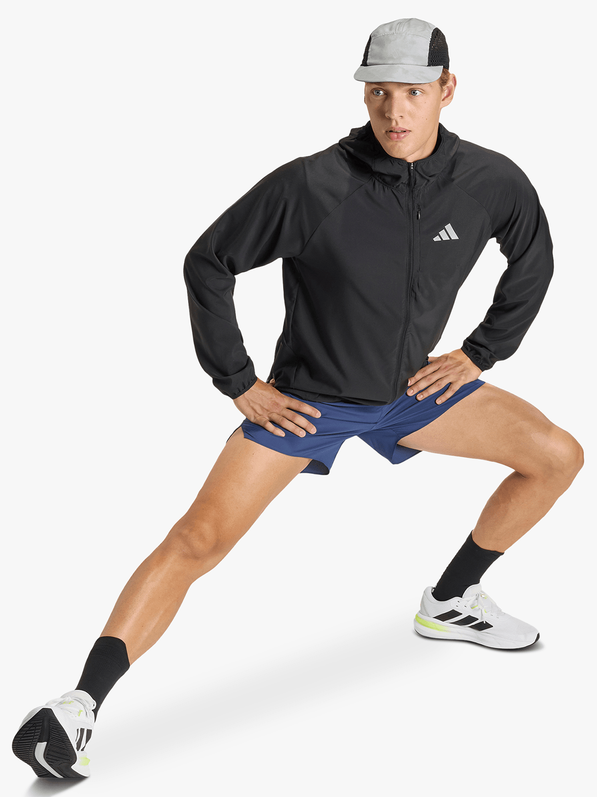 Men's Run Ess Jacket - Black