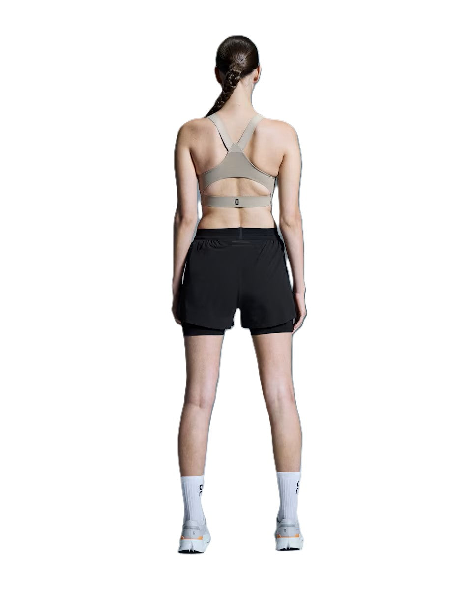 Women's 3" Performance 2/1 Shorts - Black