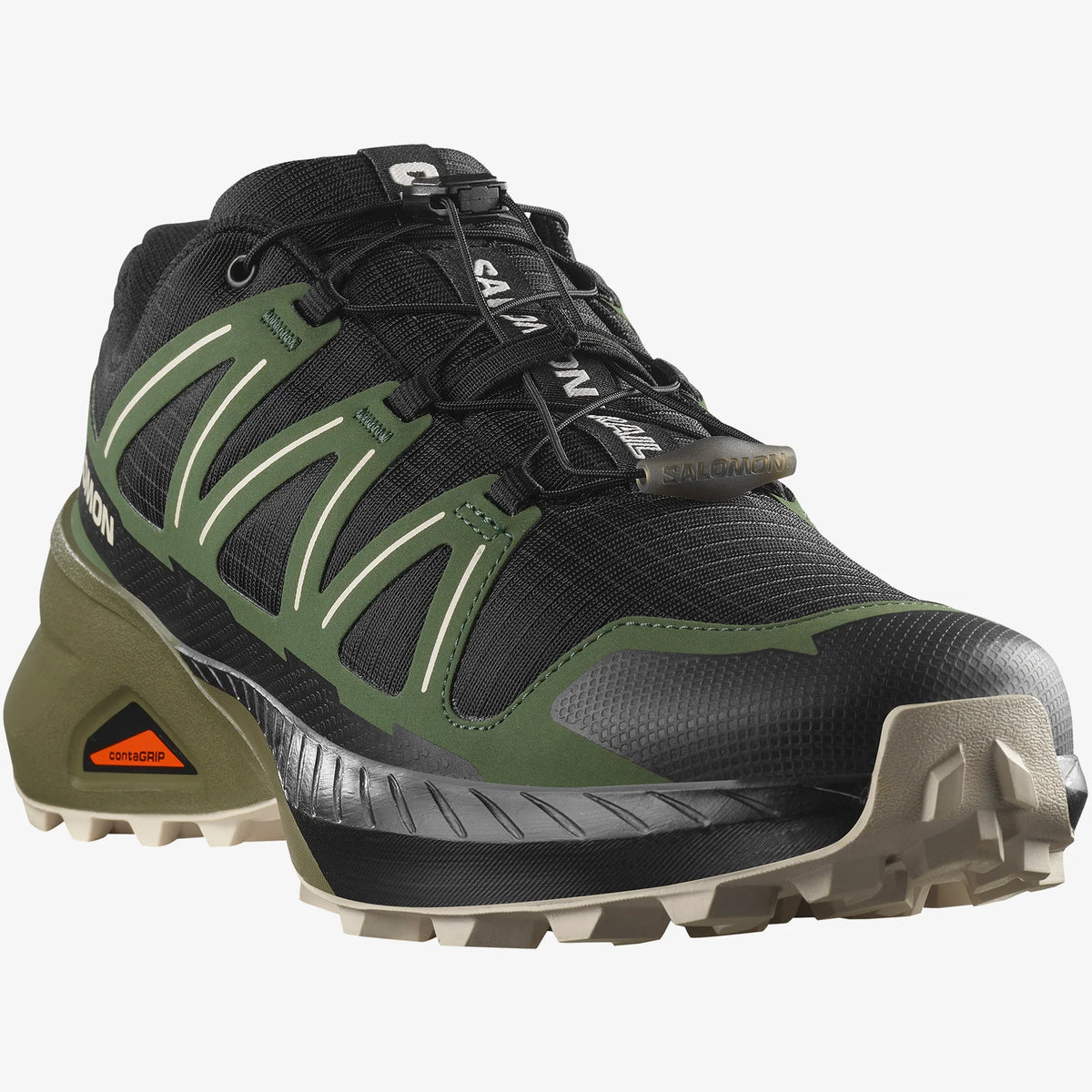 Men's Speedcross Peak - Black/ Black Forest/ Rainy Day