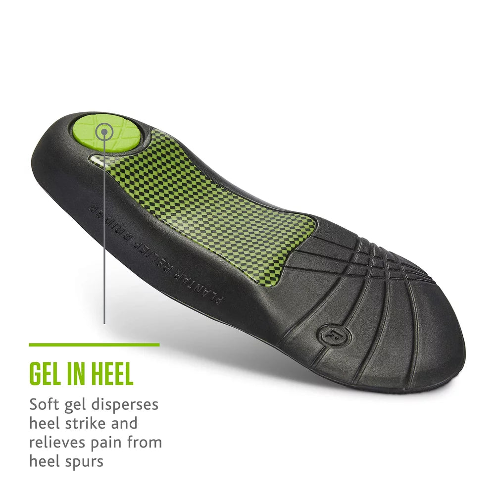 SOFSOLE 3/4 PLANTAR FACIA MENS INSOLE