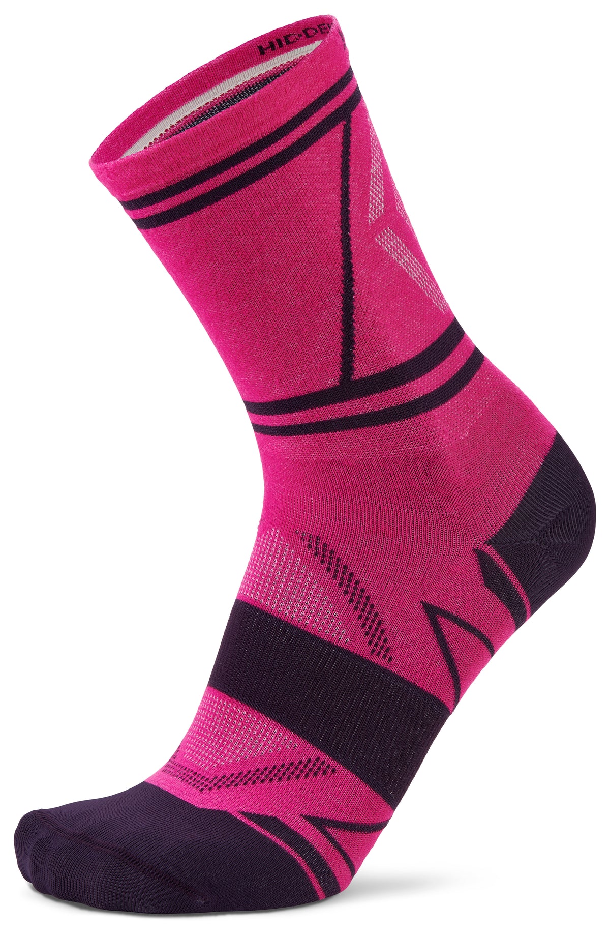 Balega Hidden Dry Mini-crew -  Electric Pink