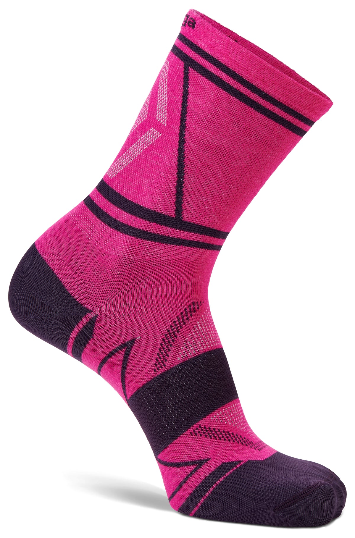 Balega Hidden Dry Mini-crew -  Electric Pink