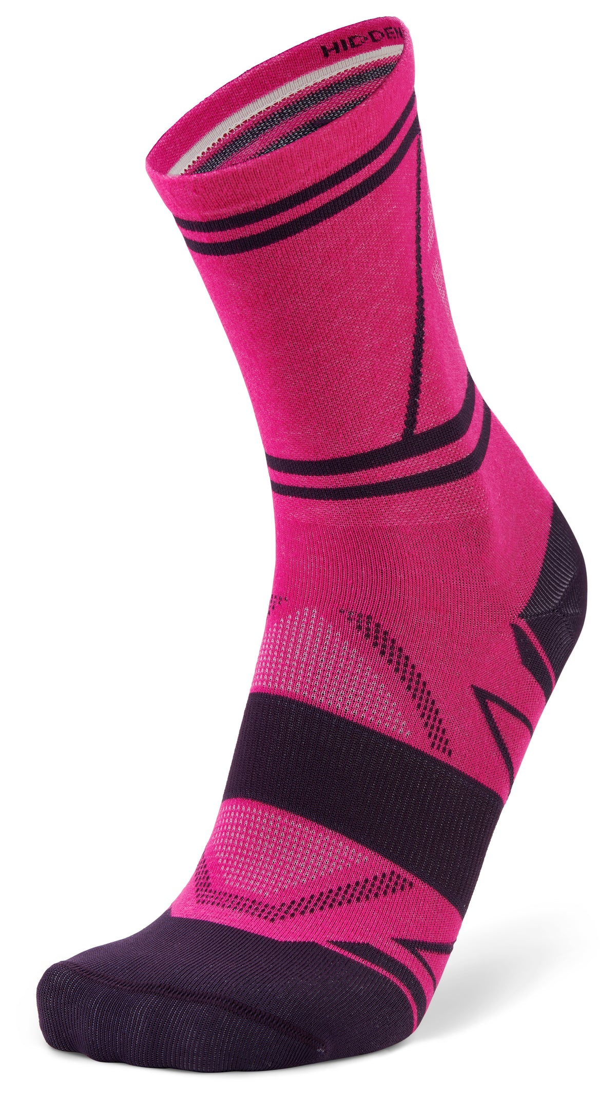 Balega Hidden Dry Mini-crew -  Electric Pink