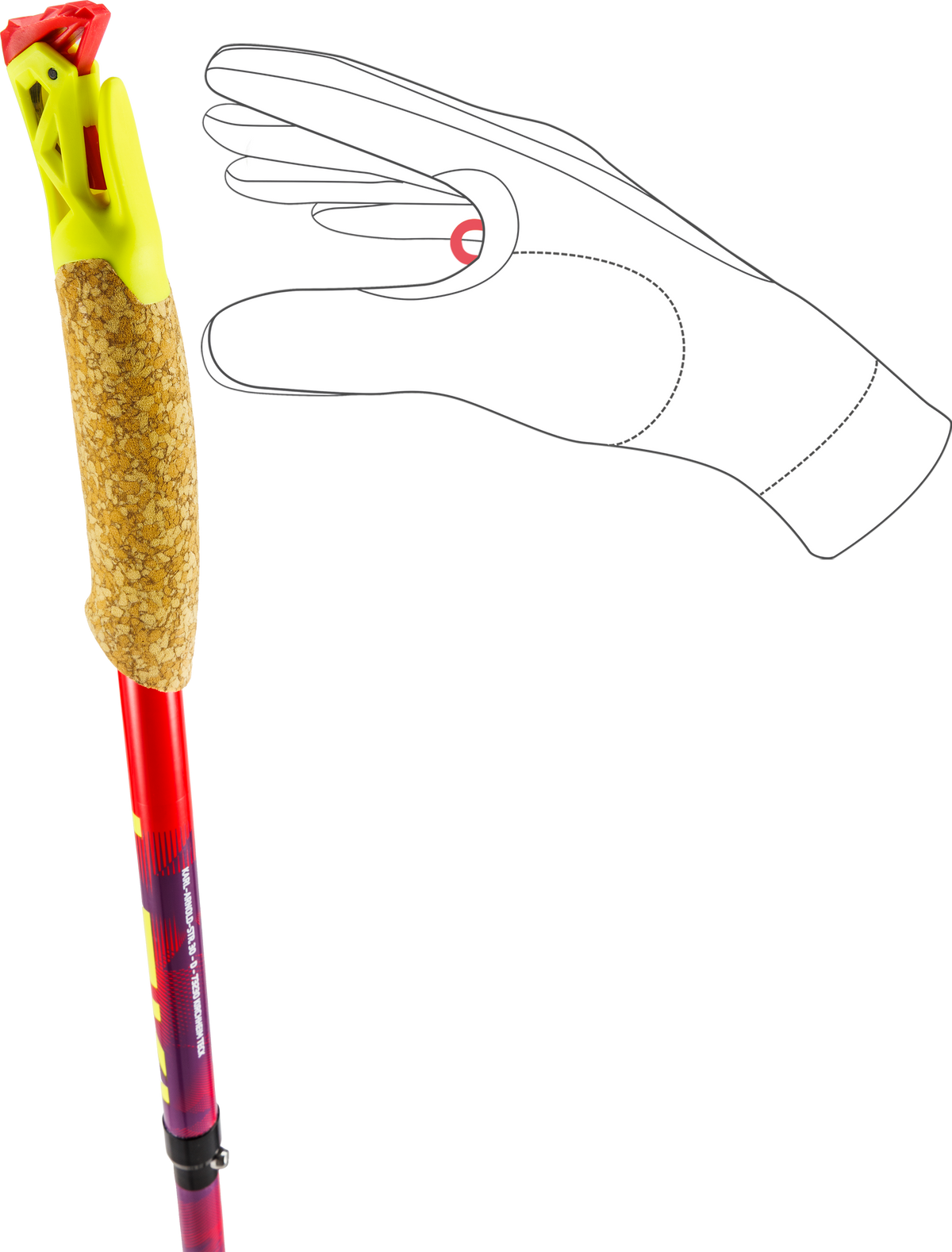 UltraTrail FX.One  – Bright Red-Violet-Neon Yellow
