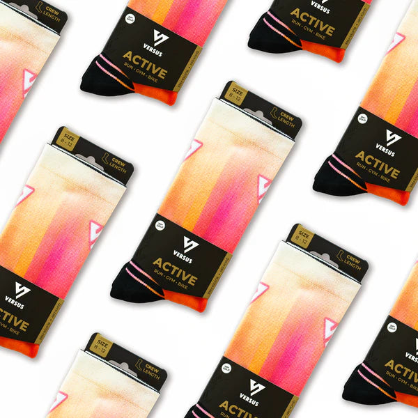 Versus Sunset Sorbet Active Crew Socks