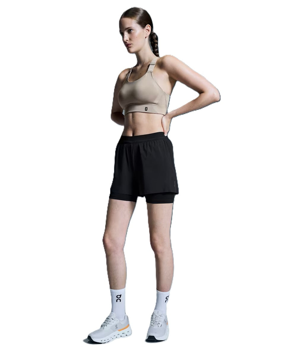Women's 3" Performance 2/1 Shorts - Black