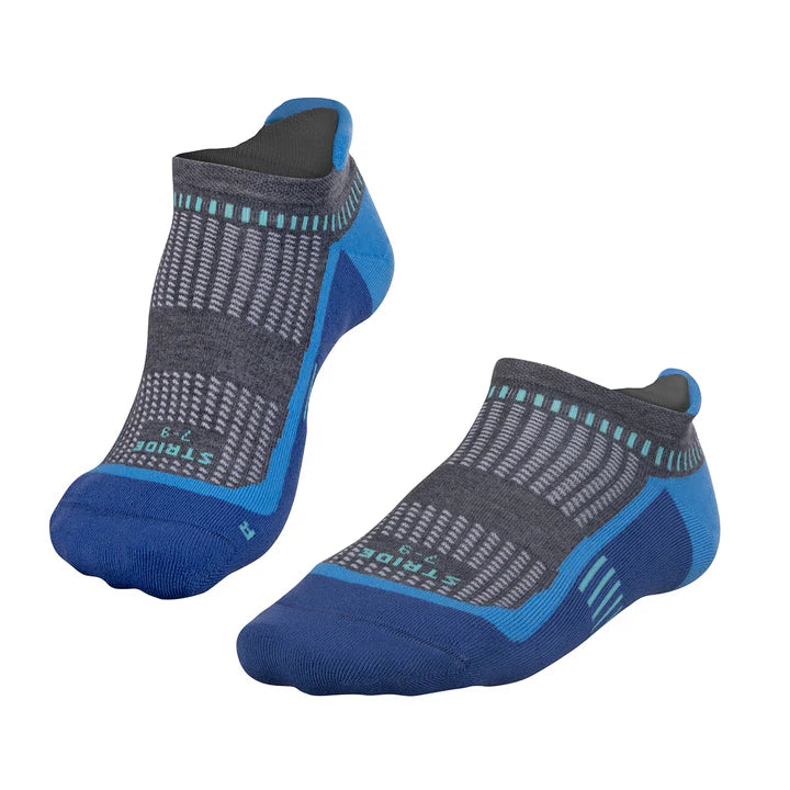 Falke Stride hidden - grey heather/ teal