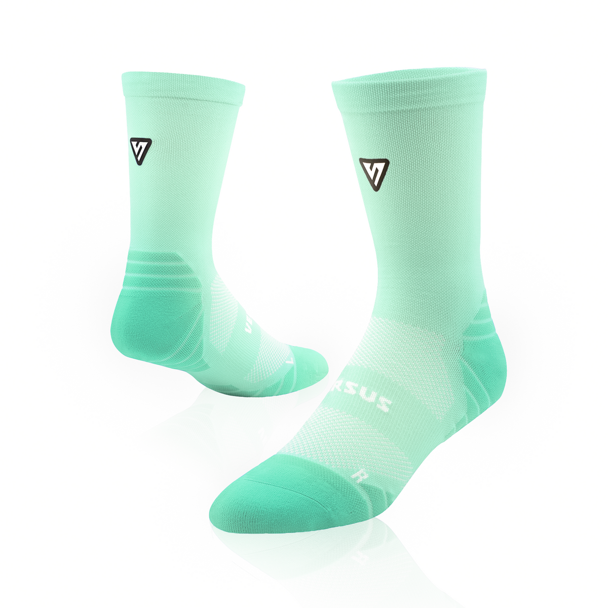 Versus Mint Motion Active Crew Socks