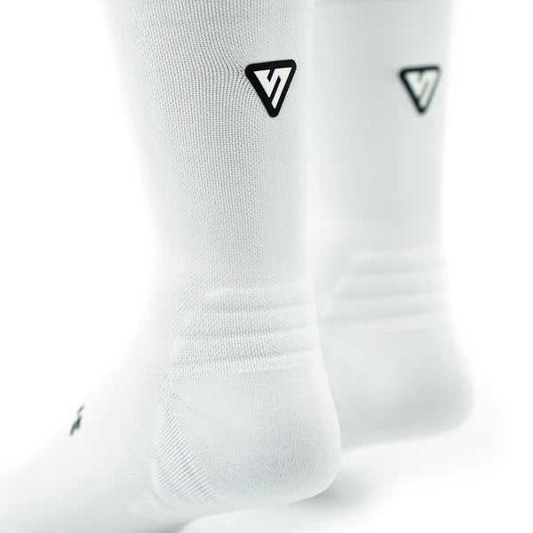 Classic White Active Crew Tab Socks