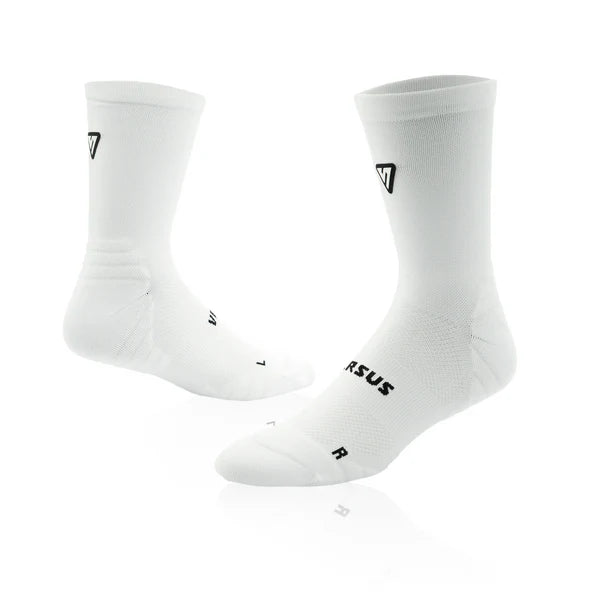 Classic White Active Crew Tab Socks