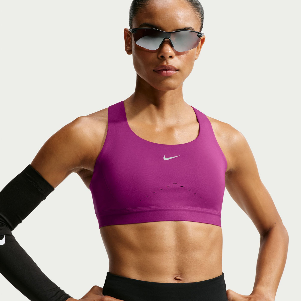Women's Nike SWIFT HS BRA - TRUE BERRY