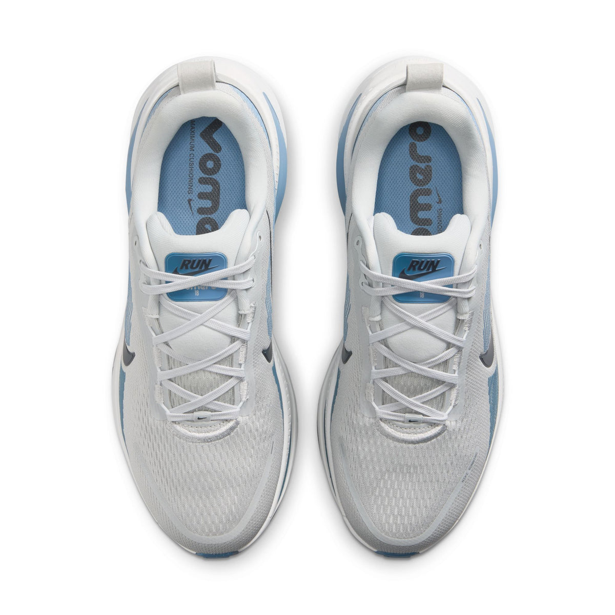 Men's VOMERO 18 - GREY FOG/DARK OBSIDIAN-OFF WHITE