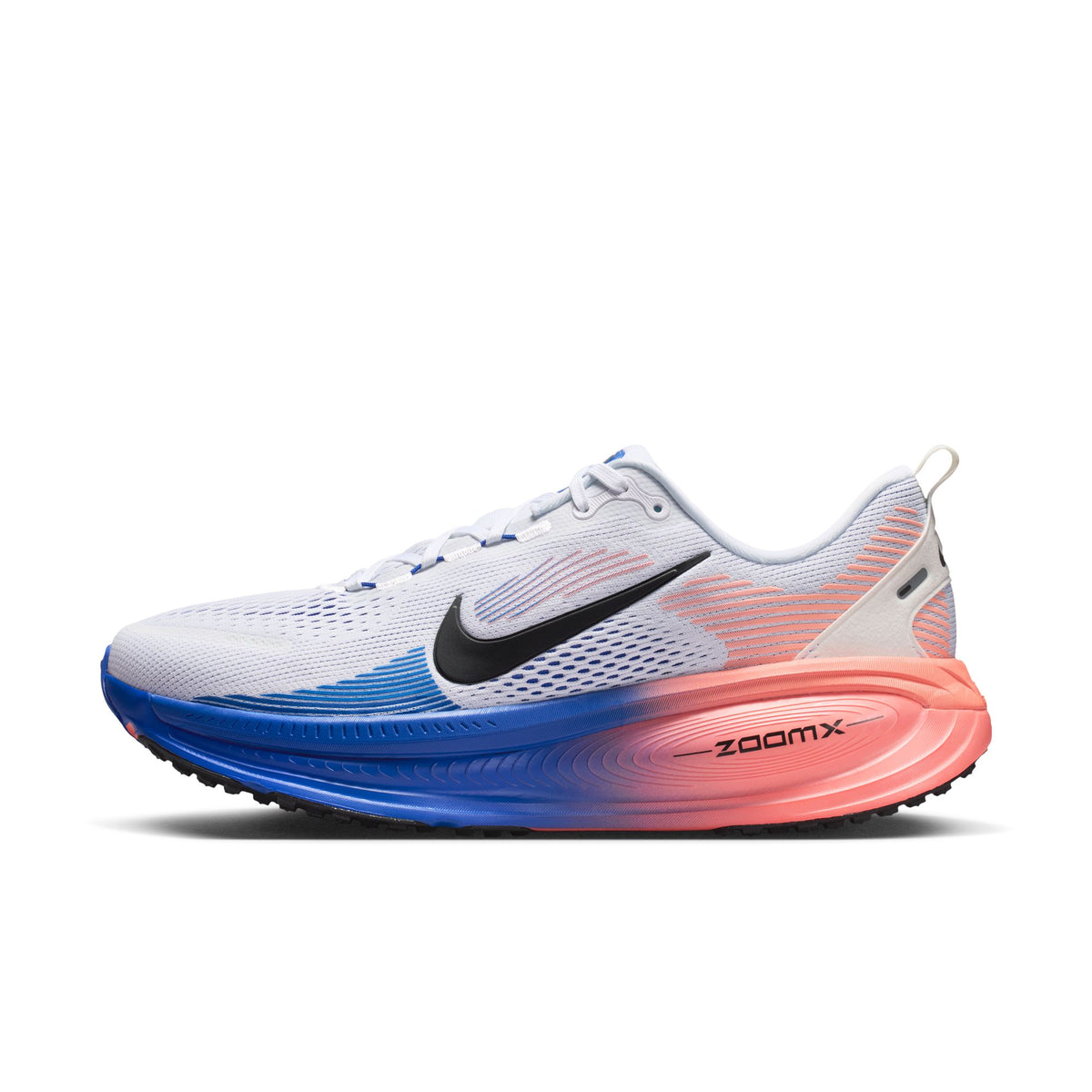 Men's VOMERO 18 - WHITE/BLACK-RACER BLUE-ATOMIC PINK