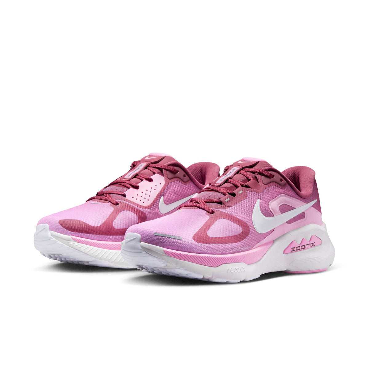 Women's NIKE STRUCTURE PLUS - PINK SMOKE/WHITE-PINK RISE-LT MAGENTA