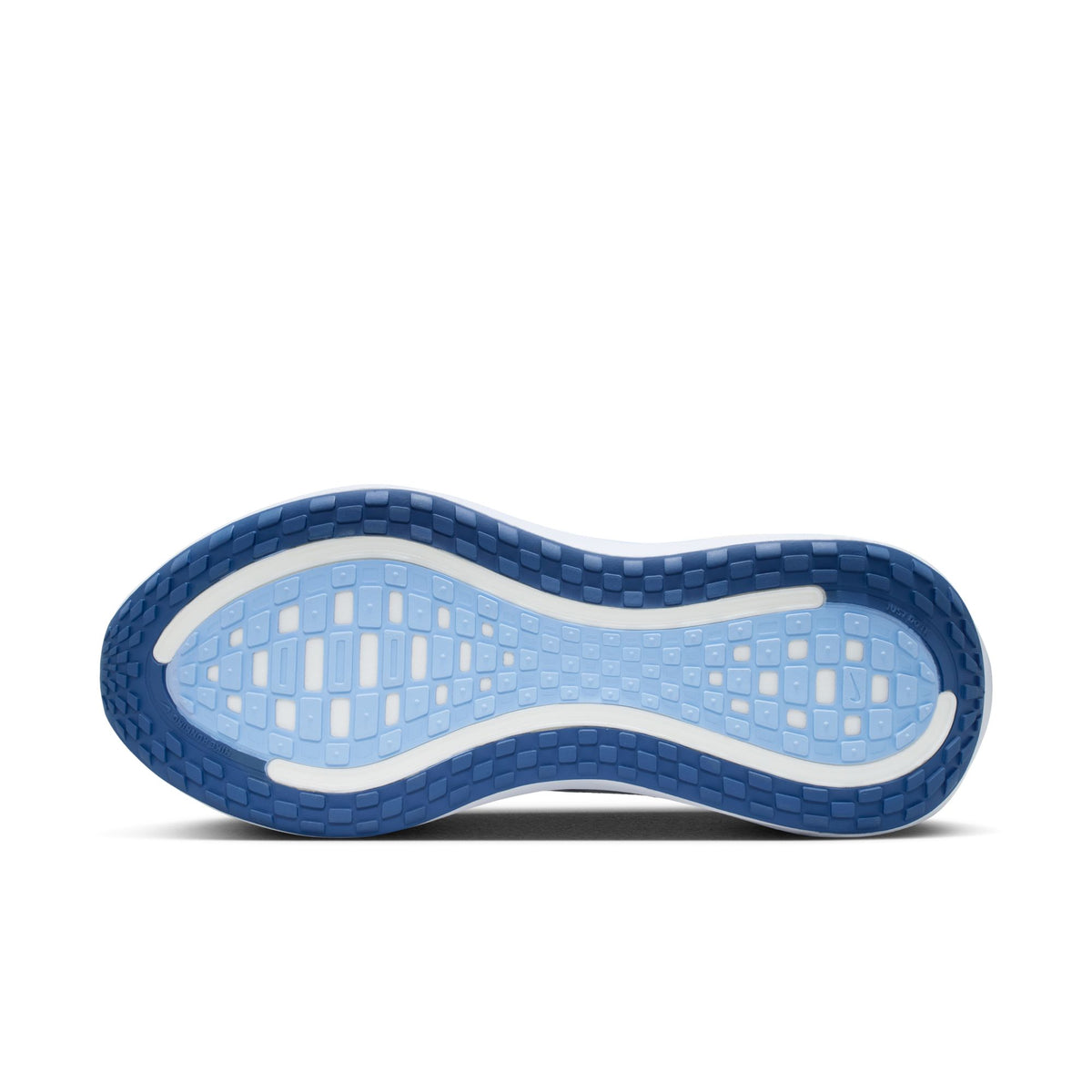 Women's VOMERO PLUS - WHITE/MYSTIC NAVY-ALUMINUM-FOOTBALL GREY
