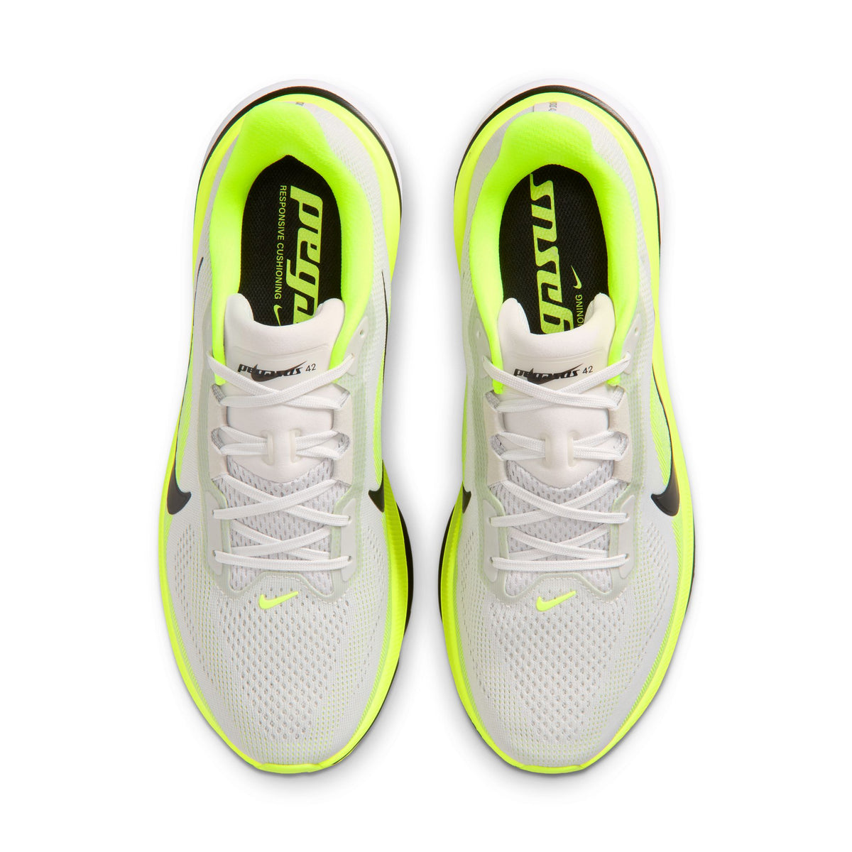 Men's AIR ZOOM PEGASUS 42 - PHOTON DUST/BLACK-VOLT-WHITE