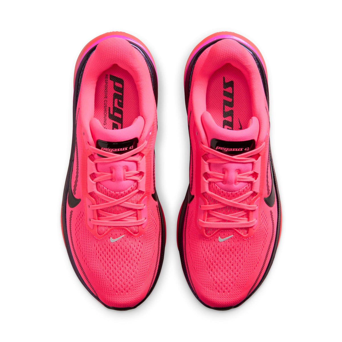 Women's AIR ZOOM PEGASUS 42 - HYPER PINK/BLACK-LASER CRIMSON