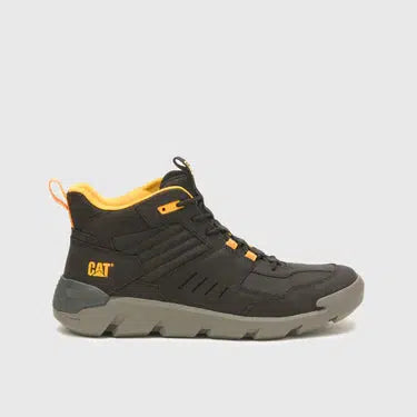 Caterpillar (CAT) Men&#39;s Crail Sport Mid Casual Walking Shoes - Black-Caterpillar