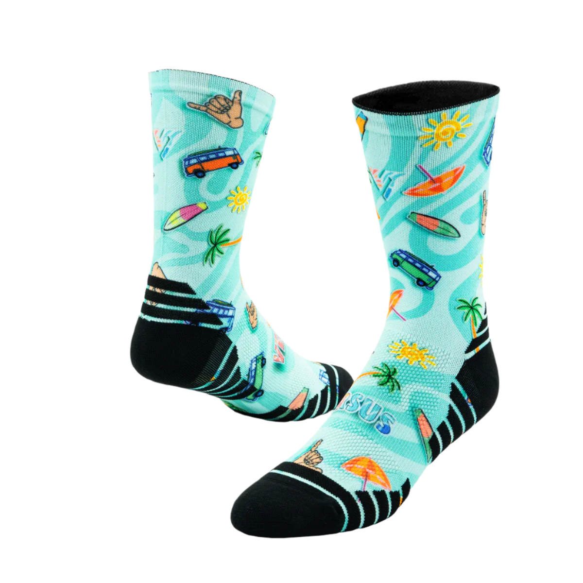 Summer Vibes KIDS Active Crew Socks