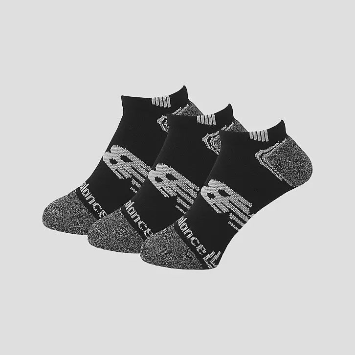 Unisex No Show Run Sock 3 Pack